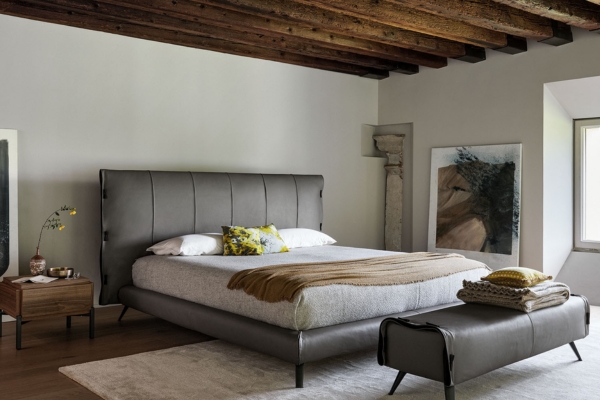 italian design bonaldo cuff hi bed | Armeniakos