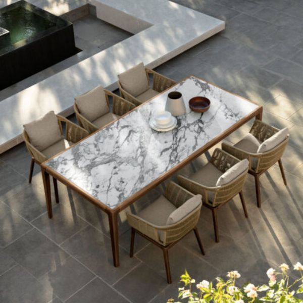 Cruise Teak-set of 1 table, 4 chair